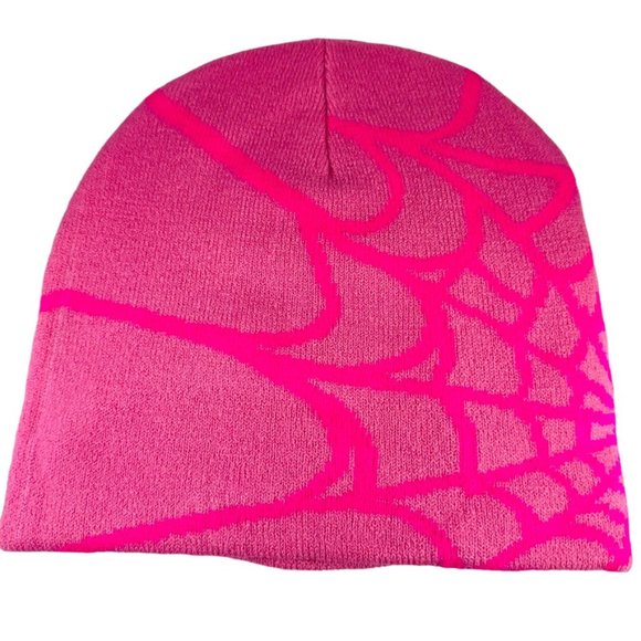 Thick Warm Autumn Knitted Hat Women Men's Halloween Hip Hop Winter Unisex Spider - Picture 1 of 1